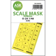  Art Scale Kit O-2A one-sided mask self-adhesive pre-cutted for ICM 1:48 (200-M48092)
