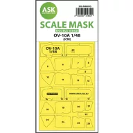   Art Scale Kit OV-10A double-sided mask self-adhesive pre-cutted for ICM 1:48 (200-M48095)