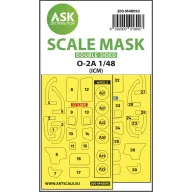   Art Scale Kit SAAB SK60 one-sided mask self-adhesive, pre-cutted for Pilot Replicas 1:48 (200-M48096)