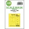 Art Scale Kit Yak-9D one-sided express mask, self-adhesive, pre-cutted for Zvezda 1:48 (200-M48100)