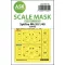 Art Scale Kit Spitfire Mk.XII double-sided mask self-adhesive, pre-cutted for Airfix 1:48 (200-M48103)