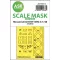 Art Scale Kit Messerschmitt Bf 109G-6 one-sided express mask, self-adhesive and pre-cutted for Tamiya 1:48 (200-M48114)