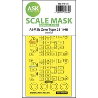   Art Scale Kit A6M2b Zero Type 21 double-sided express mask for Academy 1:48 (200-M48136)