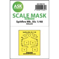   Art Scale Kit Spitfire Mk.IXc one-sided express fit mask for Eduard 1:48 (200-M48143)