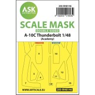   Art Scale Kit A-10C Thunderbolt double-sided express fit mask for Academy 1:48 (200-M48146)