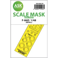   Art Scale Kit F-86D one-sided express fit mask for Revell 1:48 (200-M48150)
