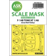   Art Scale Kit F-14B Tomcat double-sided express fit mask for Great Wall Hobby 1:48 (200-M48154)