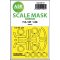 Art Scale Kit F/A-18F one-sided express fit mask for Italeri 1:48 (200-M48175)