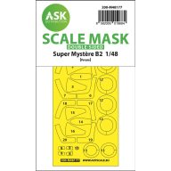   Art Scale Kit Super Mystére B2 double-sided express fit mask for Special Hobby 1:48 (200-M48177)