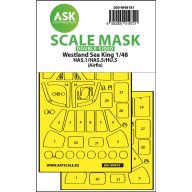   Art Scale Kit Westland Sea King HAS.1/HAS.5/HU.5 double-sided express fit mask for Airfix 1:48 (200-M48181)