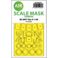   Art Scale Kit Mil Mi-8MT one-sided express fit mask for Trumpeter 1:48 (200-M48185)
