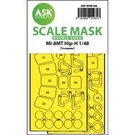   Art Scale Kit Mil Mi-8MT double-sided express fit mask for Trumpeter 1:48 (200-M48186)