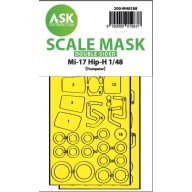   Art Scale Kit Mil Mi-17 Hip-H double-sided express fit mask for Trumpeter 1:48 (200-M48188)