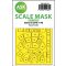 Art Scale Kit Siebel Si 204E one-sided realy fit and self adhesive express mask for Special Hobby 1:48 (200-M48192)