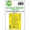 Art Scale Kit Hawker Hurricane Mk.I / Mk.IIc double-sided express fit mask for Hobby Boss 1:48 (200-M48196)