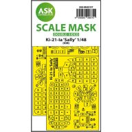   Art Scale Kit Ki-21-Ia Sally double-sided express fit mask for ICM 1:48 (200-M48197)