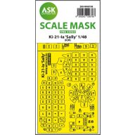   Art Scale Kit Ki-21-Ia Sally one-sided express fit mask for ICM 1:48 (200-M48198)