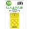 Art Scale Kit F6F-3 Hellcat one-sided express fit mask for Eduard 1:48 (200-M48200)
