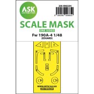   Art Scale Kit Fw 190A-4 one-sided express fit mask for Eduard 1:48 (200-M48204)