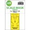 Art Scale Kit Fw 190A-4 one-sided express fit mask for Eduard 1:48 (200-M48204)