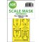 Art Scale Kit Fw 190A-8 double-sided express fit mask for Eduard 1:48 (200-M48207)