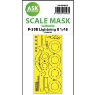   Art Scale Kit F-35B Lightning II one-sided express fit mask for Tamiya 1:48 (200-M48212)