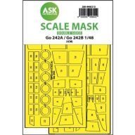   Art Scale Kit Gotha Go 242A / Go 242B double-sided express fit mask for ICM 1:48 (200-M48213)