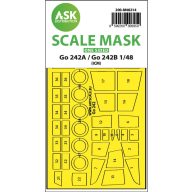   Art Scale Kit Gotha Go 242A / Go 242B one-sided express fit mask for ICM 1:48 (200-M48214)