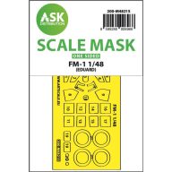   Art Scale Kit FM-1 one-sided express fit mask for Eduard 1:48 (200-M48215)