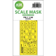   Art Scale Kit FM-1 double-sided express fit mask for Eduard 1:48 (200-M48216)