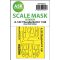 Art Scale Kit A-10C Thunderbolt II one-sided express fit mask for Great Wall Hobby 1:48 (200-M48220)