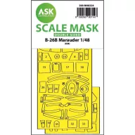   Art Scale Kit B-26B Marauder double-sided express fit mask for ICM 1:48 (200-M48224)