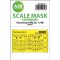 Art Scale Kit Hawker Hurricane Mk.IIc double-sided express mask for Italeri 1:48 (200-M48227)