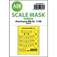   Art Scale Kit Hawker Hurricane Mk.IIc one-sided express mask for Italeri 1:48 (200-M48228)