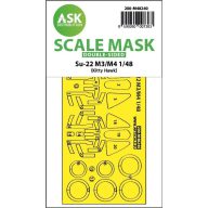   Art Scale Kit Su-35 Flanker-E one-sided express fit mask for Kitty Hawk 1:48 (200-M48241)