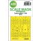 Art Scale Kit Curtiss Tomahawk Mk.II double-sided express fit mask for Airfix 1:48 (200-M48263)