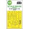 Art Scale Kit B-26C Invader one-sided express fit mask for Revell 1:48 (200-M48270)