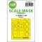 Art Scale Kit F-104A/C one-sided express fit mask for Kinetic 1:48 (200-M48276)
