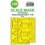   Art Scale Kit Fairey Gannet COD.4 double-sided fit and self adhesive express mask for Airfix 1:48 (200-M48316)