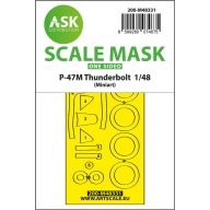   Art Scale Kit P-47M Thunderbolt  one-sided express fit mask for Miniart 1:48 (200-M48331)