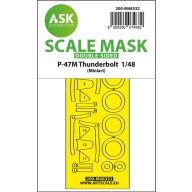   Art Scale Kit P-47M Thunderbolt  double-sided express fit mask for Miniart 1:48 (200-M48332)
