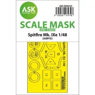  Art Scale Kit Spitfire Mk.IXe one-sided express fit mask for Airfix 1:48 (200-M48335)