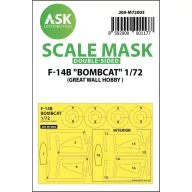   Art Scale Kit F-14B Bombcat double-sided painting mask for Great Wall Hobby 1:72 (200-M72003)