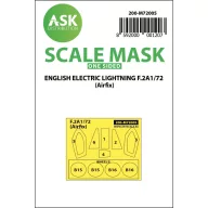   Art Scale Kit EE Lightning F.2A one-sided painting mask for Airfix 1:72 (200-M72005)