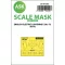 Art Scale Kit EE Lightning F.2A one-sided painting mask for Airfix 1:72 (200-M72005)