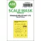 Art Scale Kit Kittyhawk Mk.III P-40 K one-sided painting mask for Special Hobby 1:72 (200-M72011)