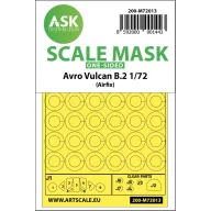  Art Scale Kit Avro Vulcan B.2 one-sided painting mask for Airfix 1:72 (200-M72013)