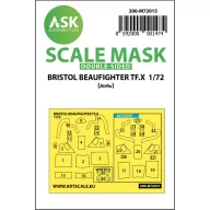   Art Scale Kit Bristol Beaufighter TF.X double-sided painting mask for Airfix 1:72 (200-M72015)