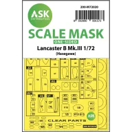   Art Scale Kit Lancaster B Mk.III one-sided for Hasegawa 1:72 (200-M72020)