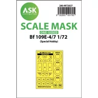   Art Scale Kit Bf 109E-4/7 one-sided painting mask for Special Hobby 1:72 (200-M72027)